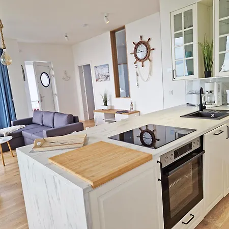 ヴィラ Kuestenperle, Meerblick-appartements ザスニッツ
